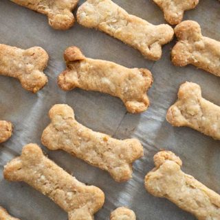 Peanut Butter Homemade Dog Treats Recipe | The Happier Homemaker