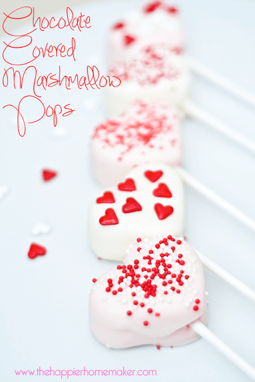 marshmallow pops chocolate