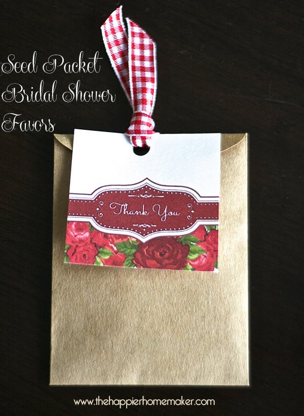 seed packet shower favors