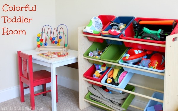 desk and toy storage