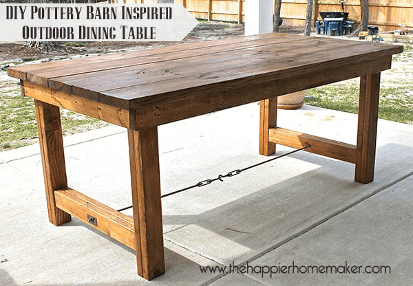 Diy Pottery Barn Dining Room Table