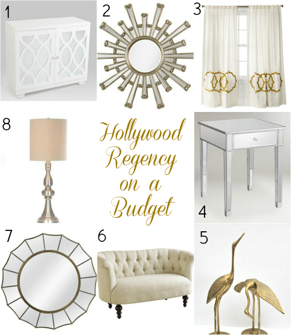 hollywood regency  Collage