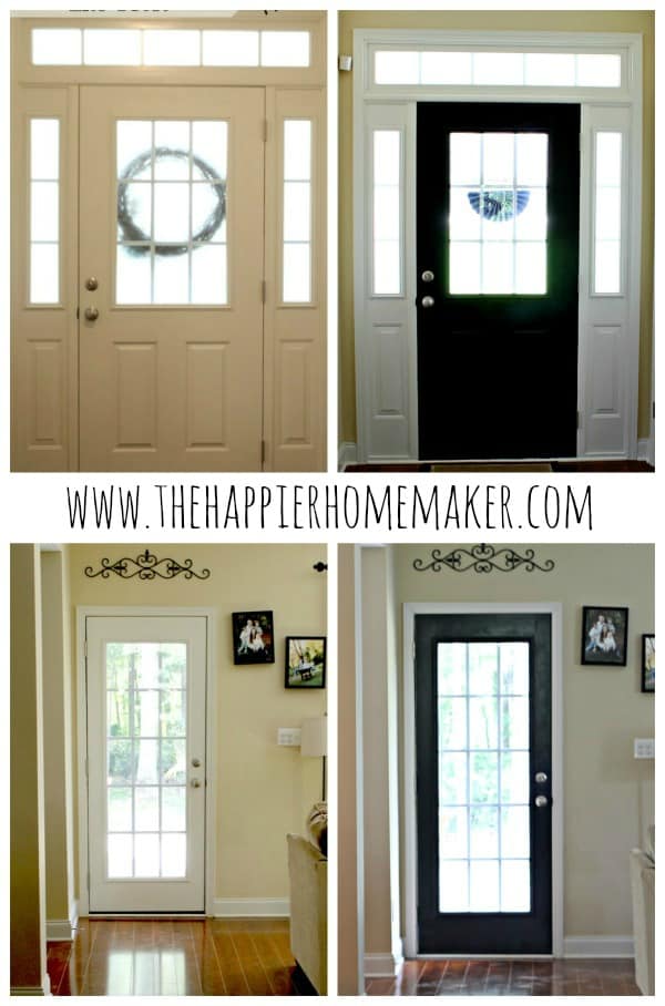 Painting Interior Doors Black The Happier Homemaker