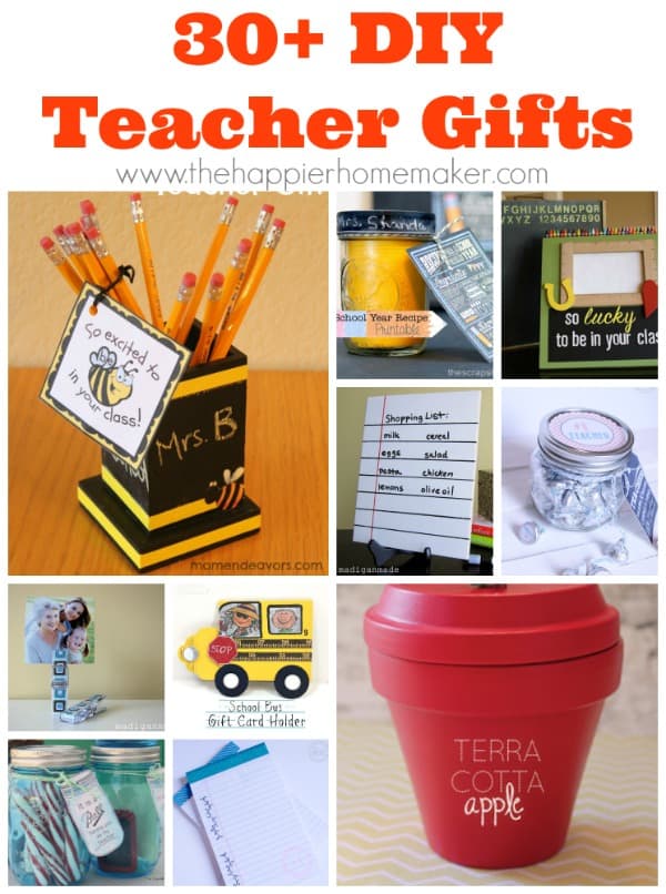 15 Easy Handmade Teacher Gift Ideas for Teacher Appreciation