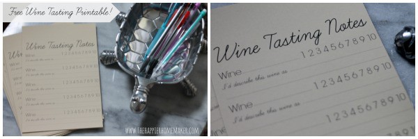 free wine tasting printable