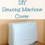 A DIY sewing machine cover