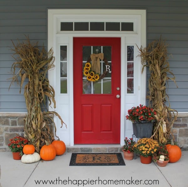 fall porch