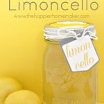 jar of limoncello