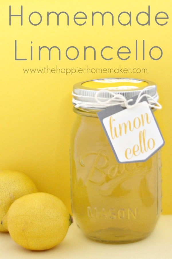 how to make limoncello recipe