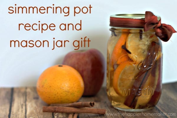 simmering pot recipe and gift