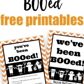 free printable we've been booed and you've been booed