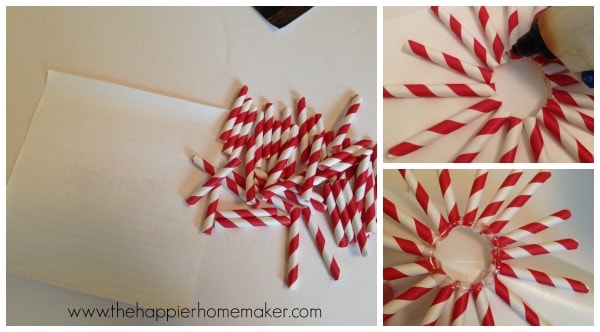 A collage of DIY paper straw ornaments and how to make them