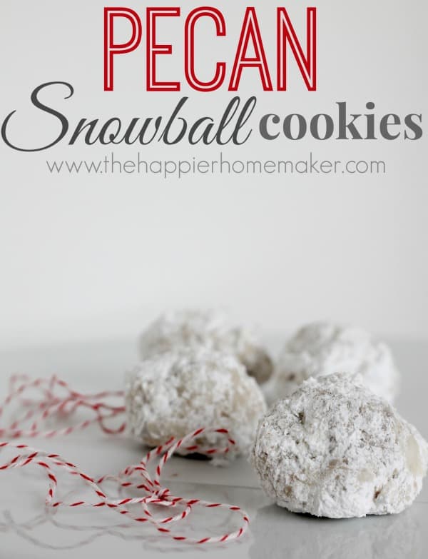 pecan snowball cookies