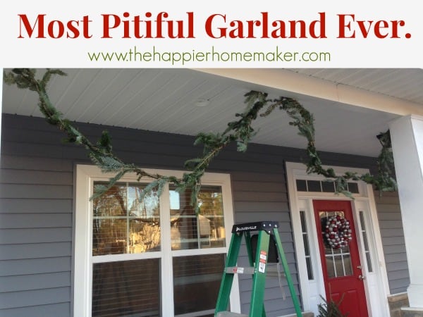 pitiful garland how to make diy