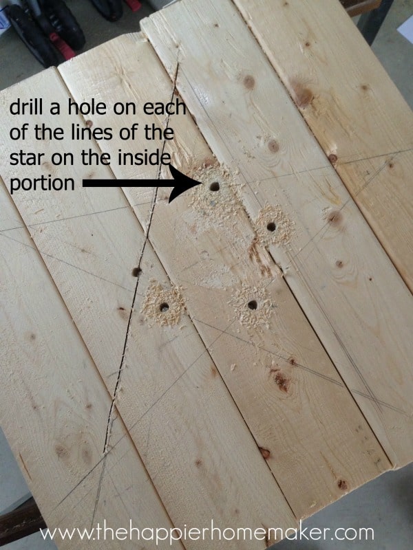 how to cut star out of wood jigsaw