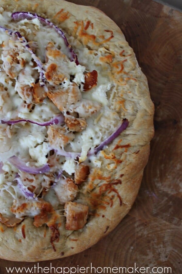 A close up of homemade mellow mushroom pizza dough