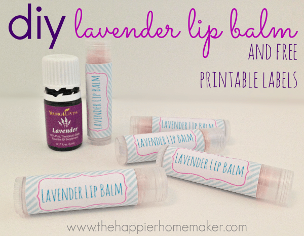 Essential oil online lip balm