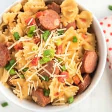 Spicy Sausage Pasta Recipe The Happier Homemaker