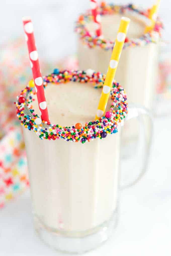 Cake Batter Smoothie | Guilt-Free Healthy Smoothie Recipe