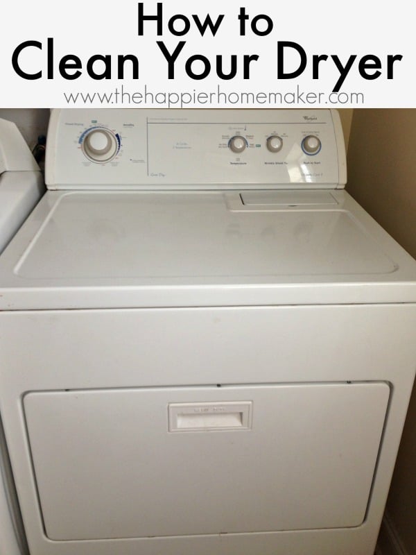 clean dryer