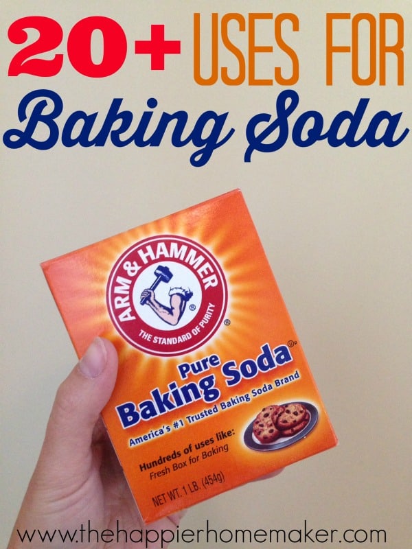 20 Uses For Baking Soda | The Happier Homemaker