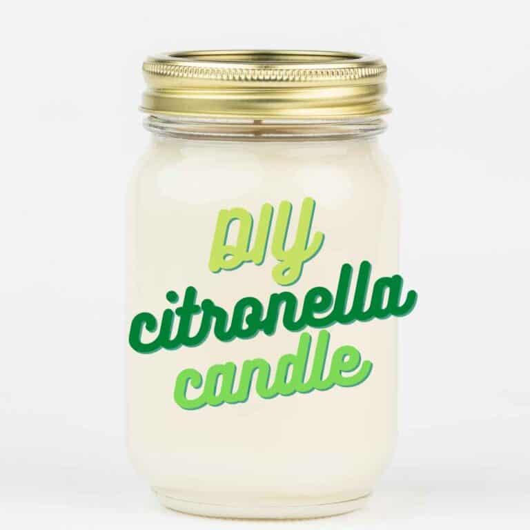 DIY Citronella Candles