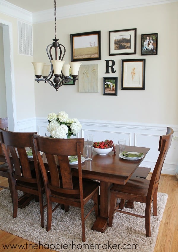 dining room summer home tour