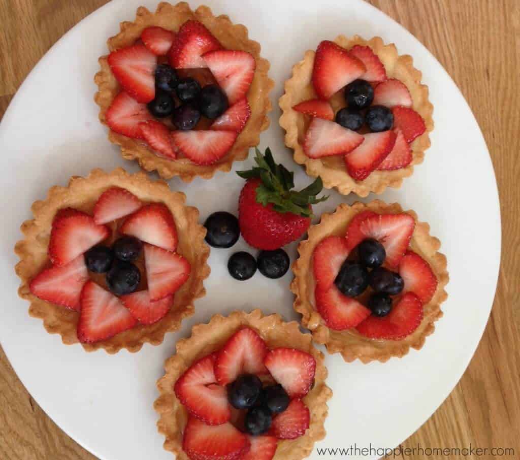 how to make berry tarts