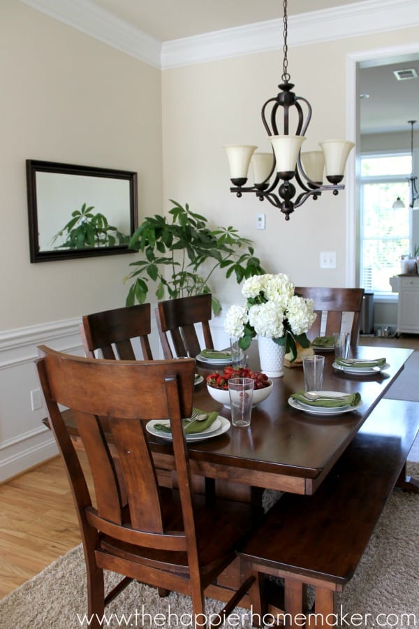summer home tour dining room