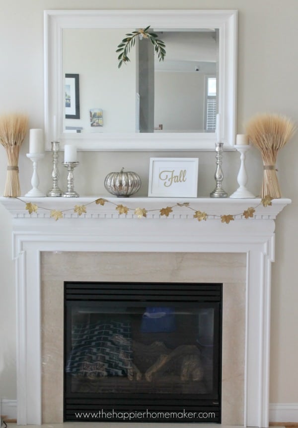 fall mantel