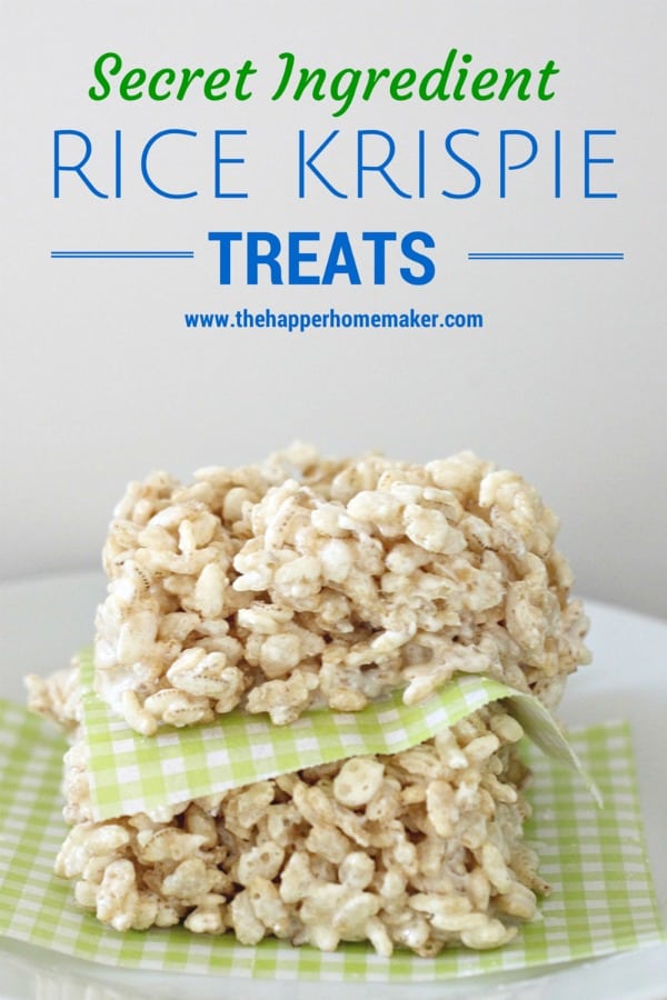Secrets to The BEST Rice Krispie Treats Recipe