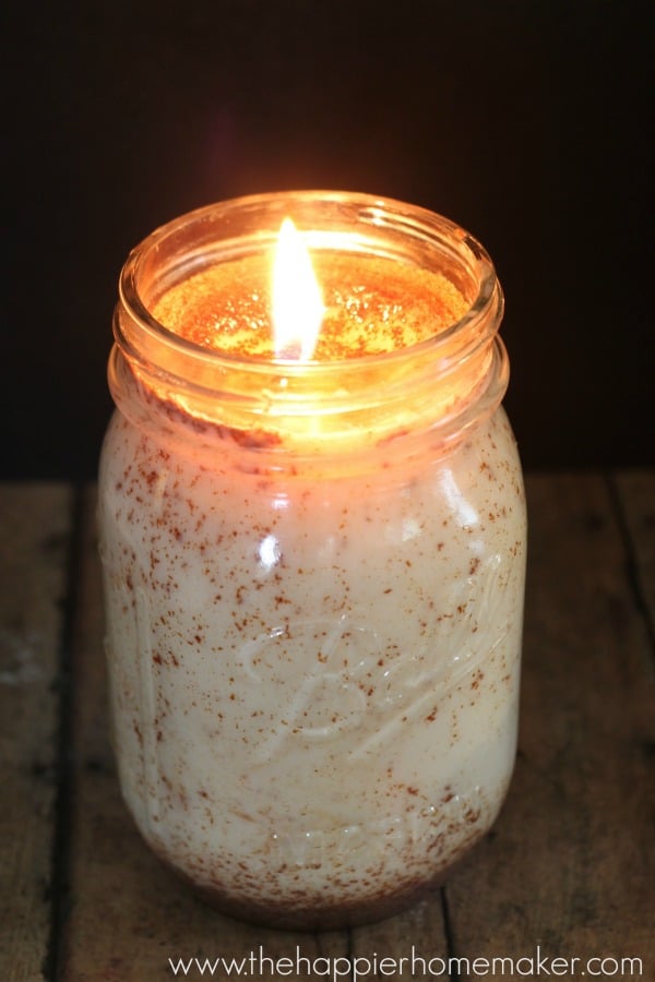 DIY Cinnamon Candles : My Crazy Good Life