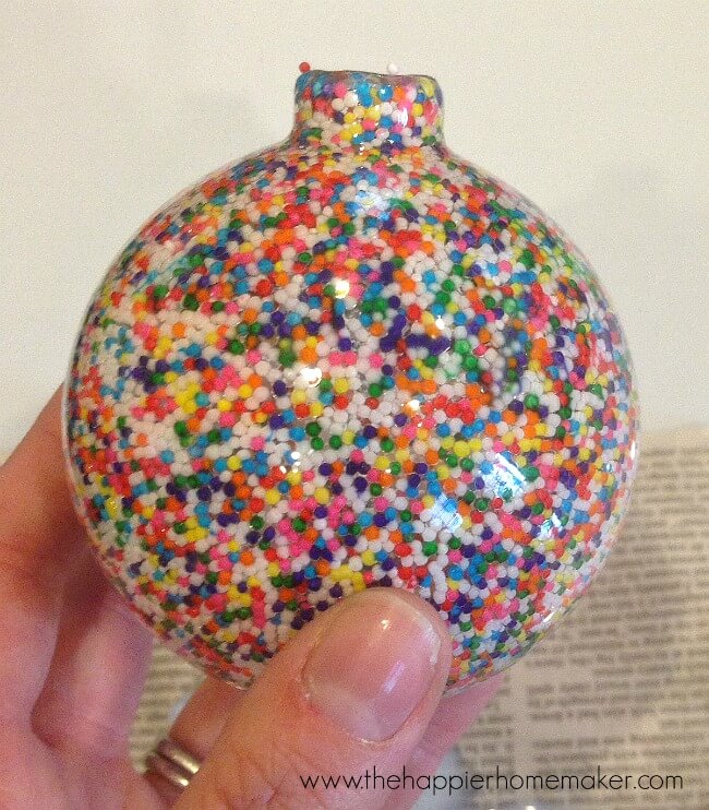 sprinkle ornament how to