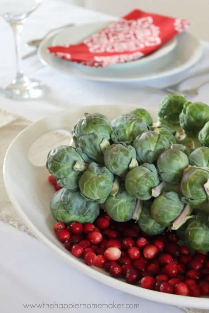 brussel sprout centerpiece