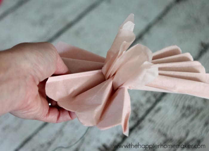 how to make a paper peony