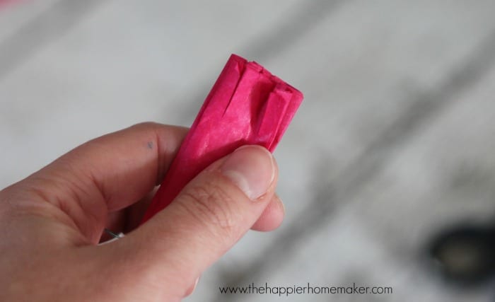 make a diy paper flower