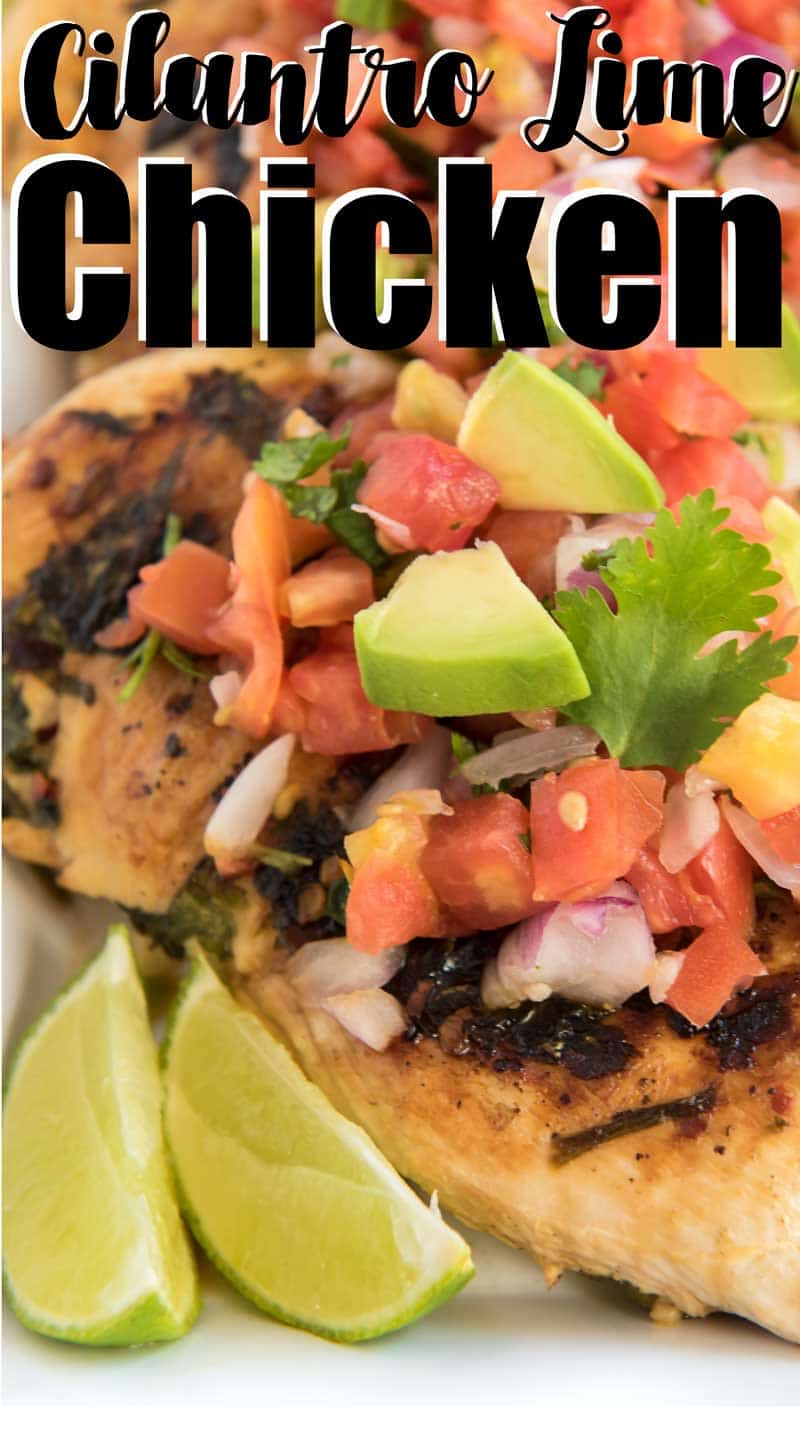 Cilantro Lime Chicken Recipe - The Happier Homemaker