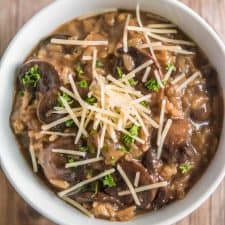 Easy Mushroom Risotto Recipe-image
