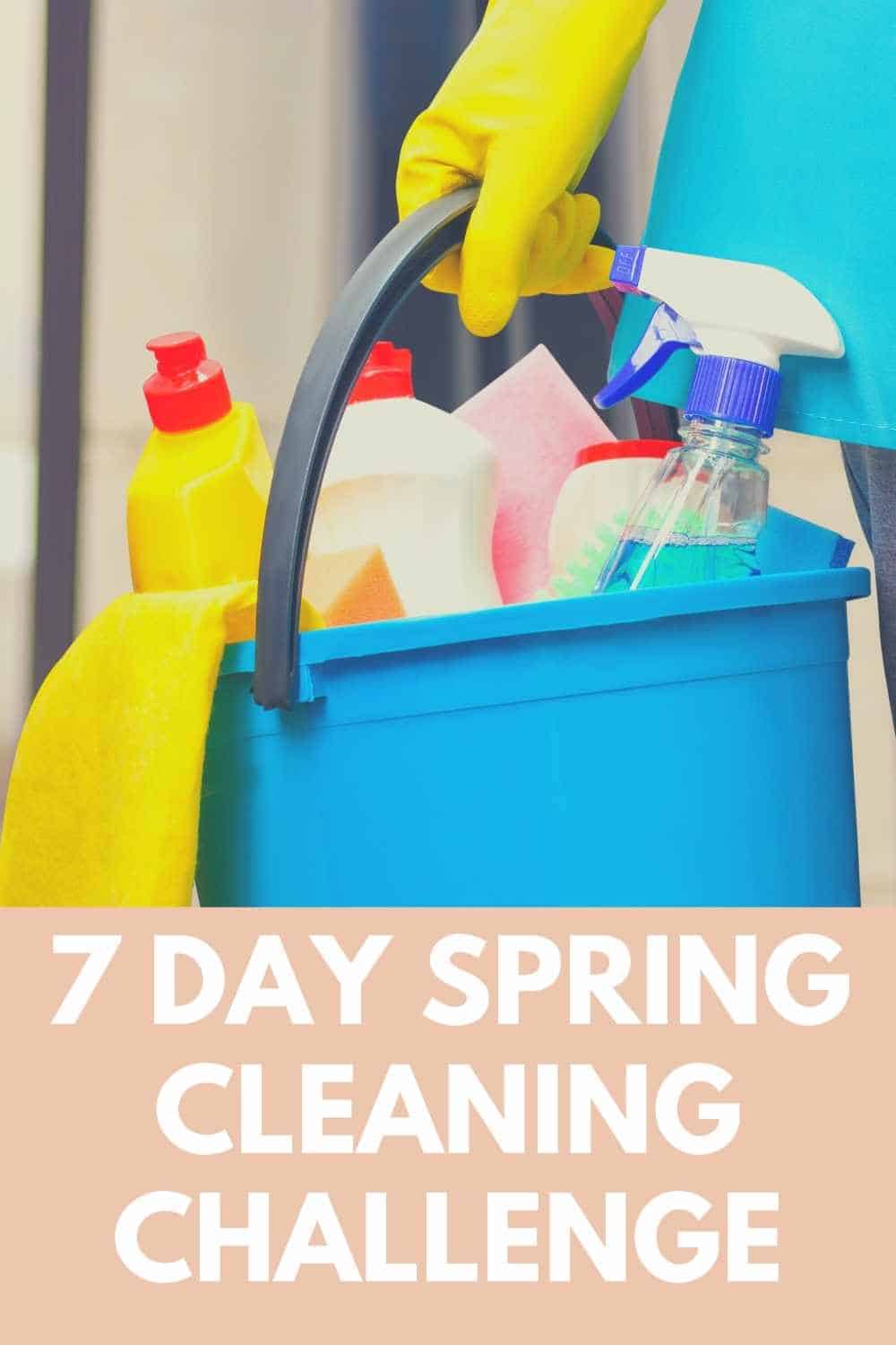7 Day Spring Cleaning Challenge! The Happier Homemaker