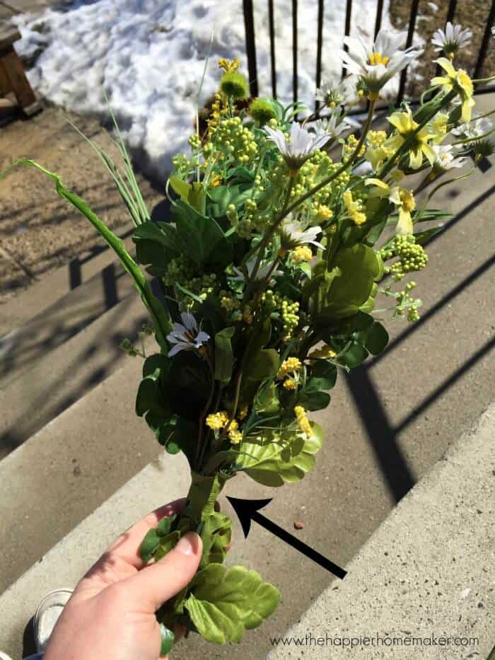 DIY Floral Spring Wreath The Happier Homemaker