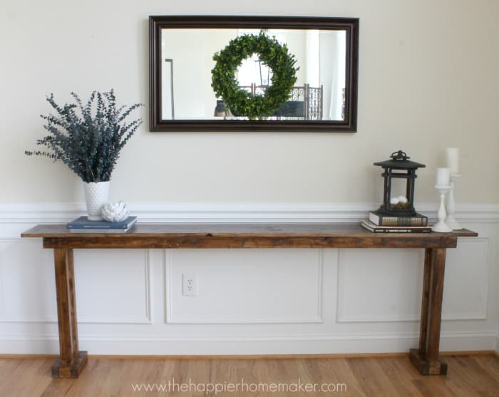 6 foot shop long console table