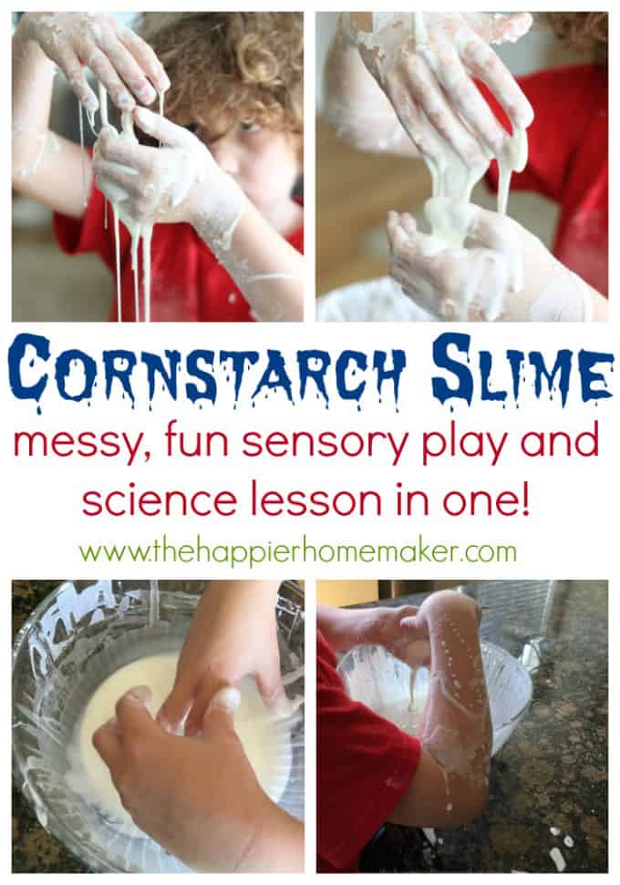 cornstarch slime