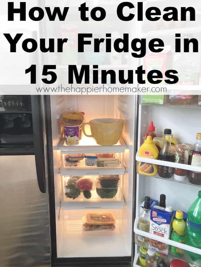 How to clean a refrigerator in 6 easy steps