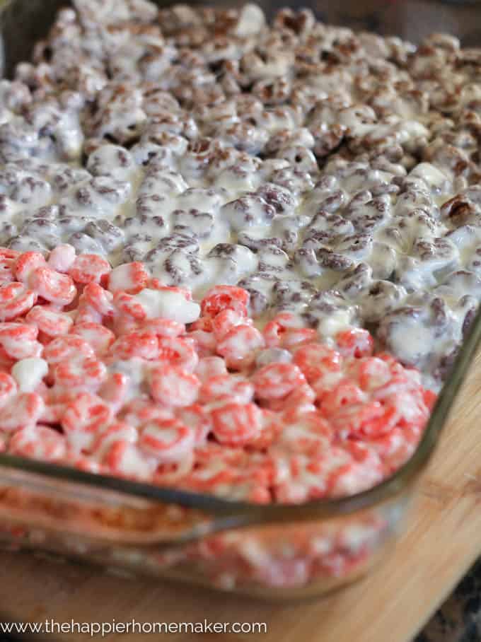Monster Chocolate Covered Cereal Treats | The Happier Homemaker