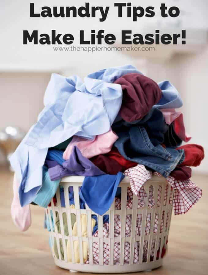 Laundry Tips to Make life Easier!