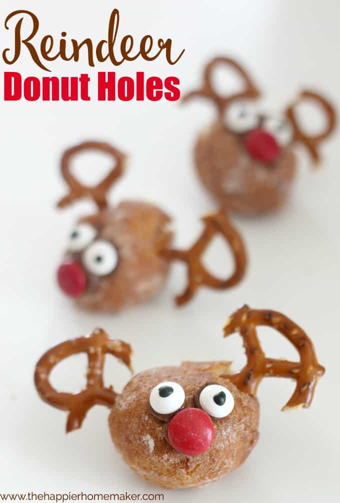 reindeer donut holes