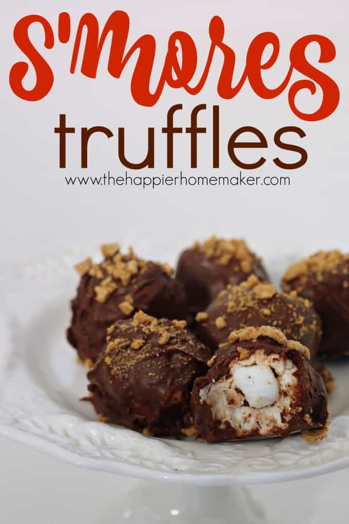 S'mores truffles