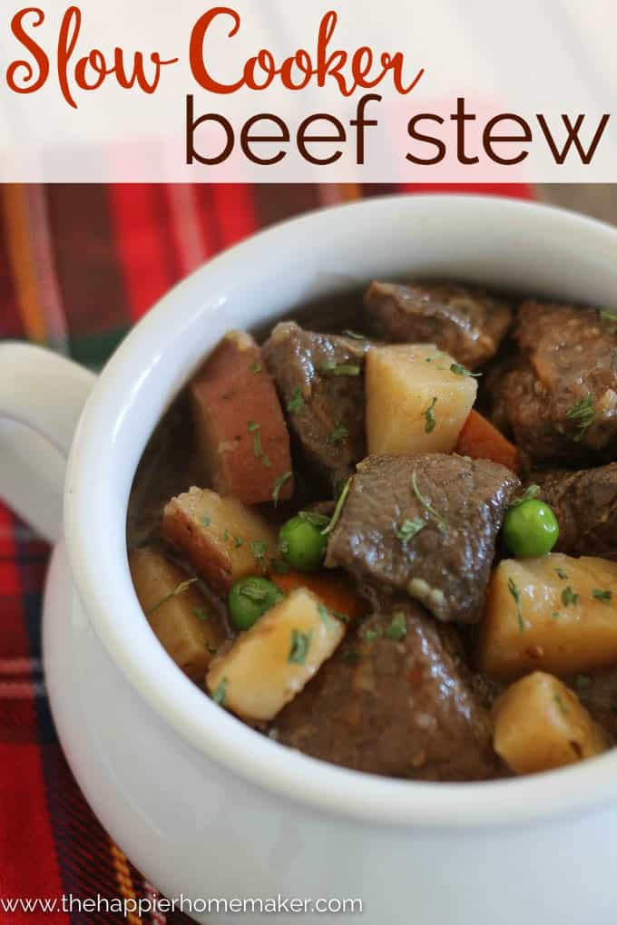 Slow Cooker Beef Stew Recipe