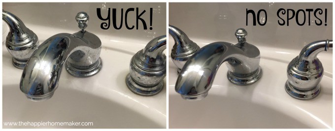 How To Prevent Water Spots On Chrome The Happier Homemaker - How To Prevent Rust On Bathroom Chrome