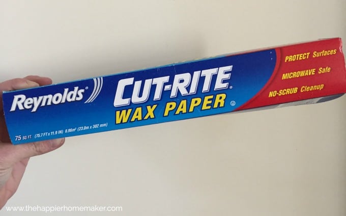 wax paper